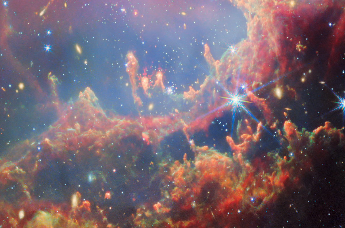 Cúmulo estelar NGC 602 #DS-61 del JWST 