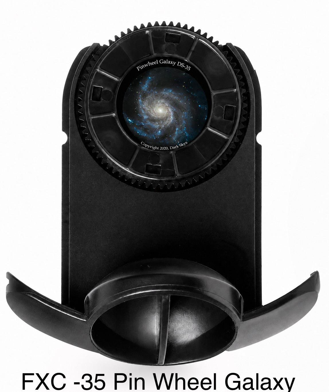 FX-23, Disco de eclipse solar cromado
