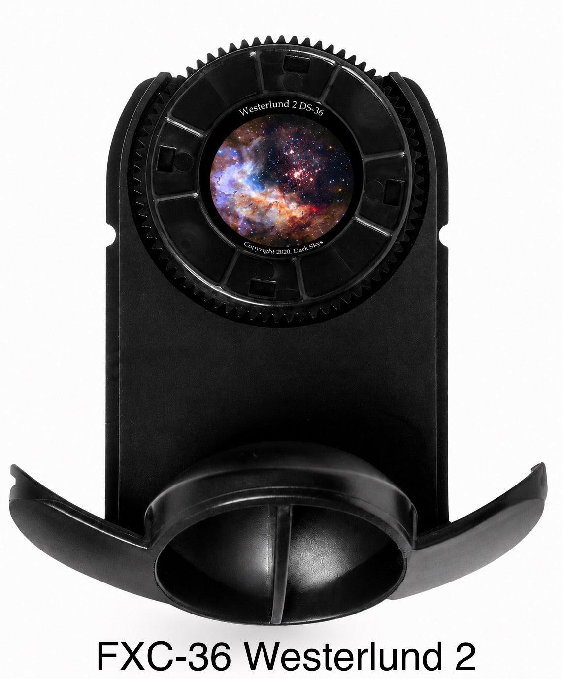 FX-23, Disco de eclipse solar cromado
