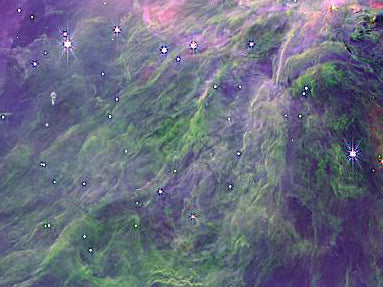 Nebulosa de Orión DS-59 del JWST 