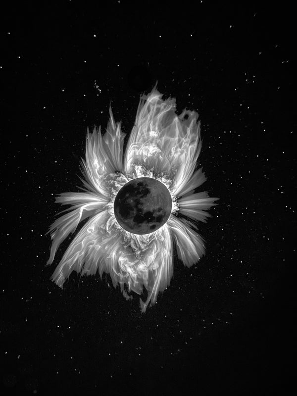 FX-23, Chrome Solar Eclipse Disc - Dark Skys