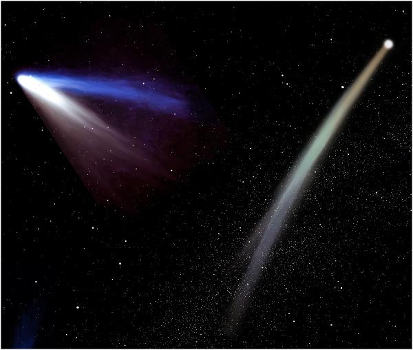 Vista del cometa, #DS-26