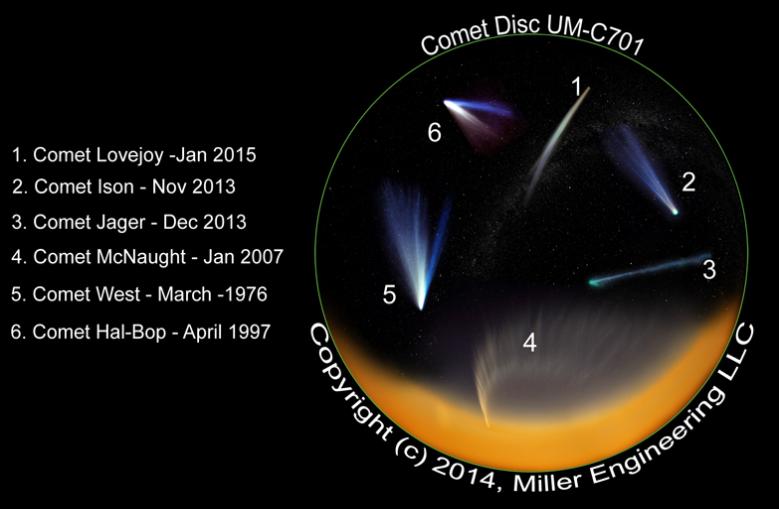 Vista del cometa, #DS-26