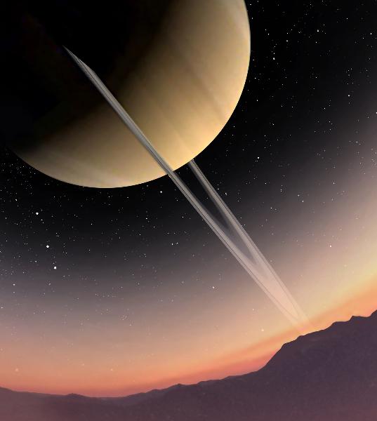 Saturn view Disc, #DS-7